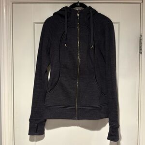 Lululemon Scuba Full Zip Hoodie PLUSH size 4